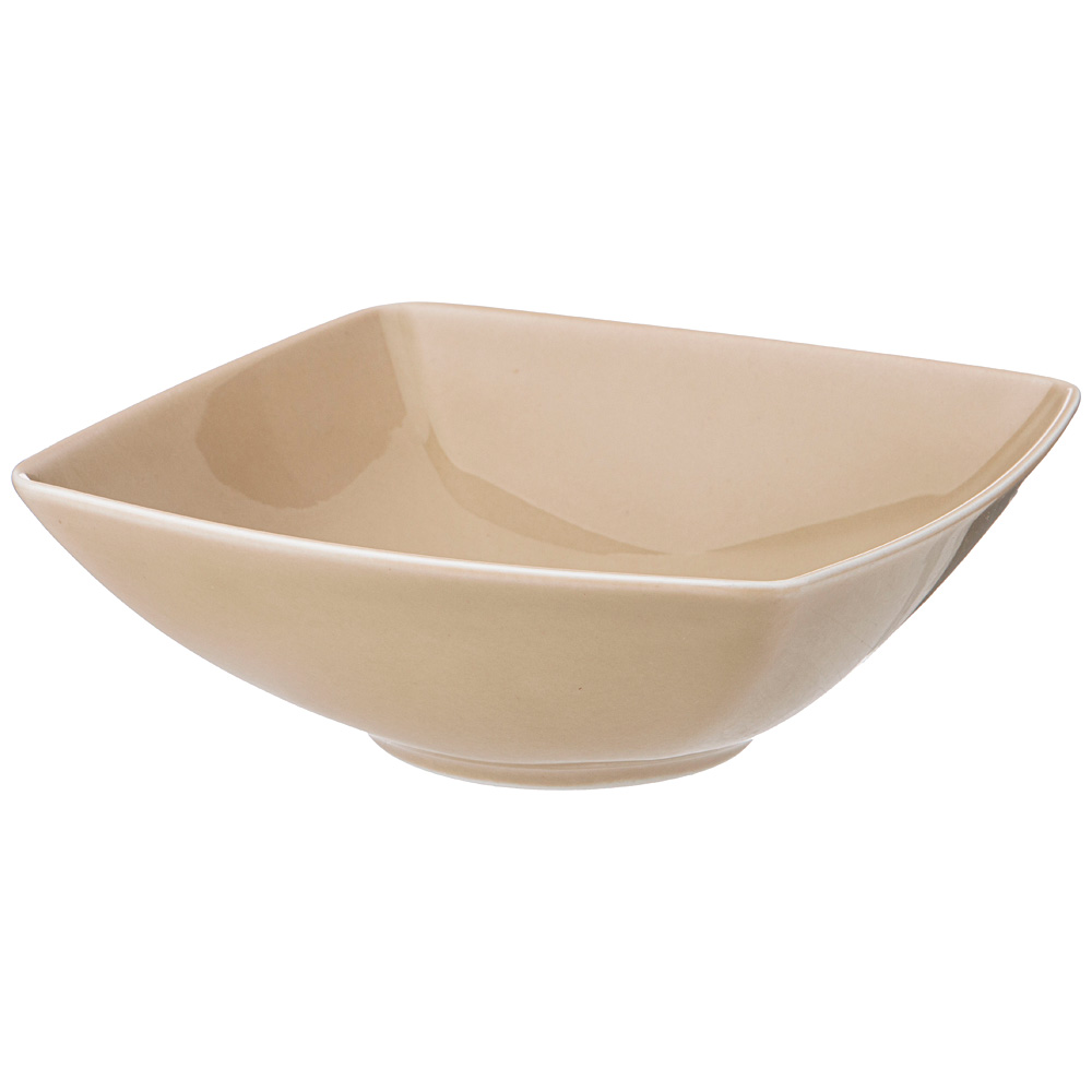 

Салатник квадратный Lefard Tint 600мл фарфор 48-938_, Бежевый