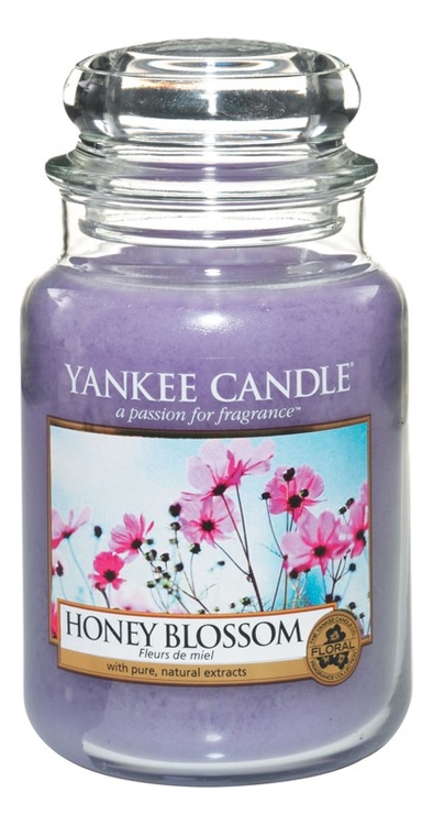 фото Ароматическая свеча yankee candle honey blossom свеча 623 г