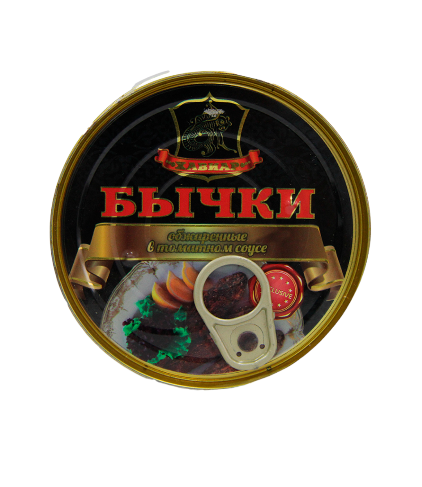

Бычки обжаренные в томатном соусе, Хавиар, 1 шт. по 240 г, Бычки