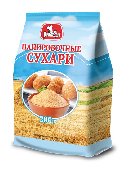

Панировочные сухари Preston 200 г