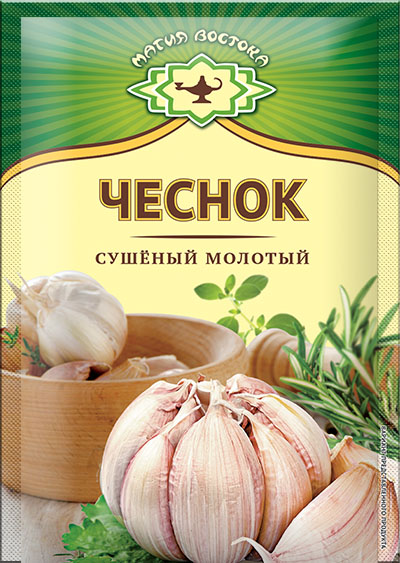 

Чеснок Магия Востока сушеный молотый 10 г