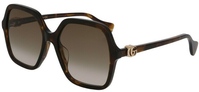 

Солнцезащитные очки женские Gucci GG1072SA 002, коричневый, GG1072SA 002