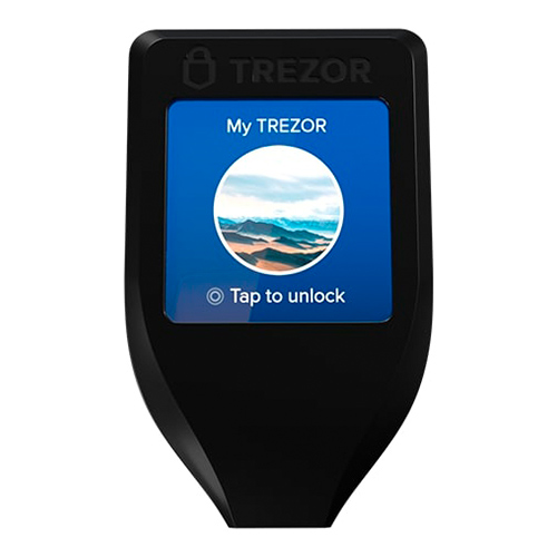 Холодный аппаратный кошелек для криптовалюты Trezor T/ Trezor Model T