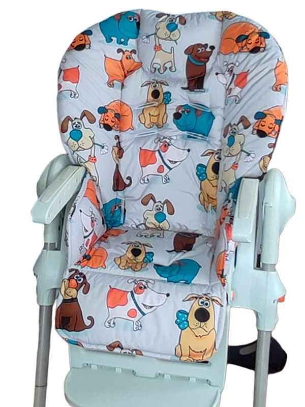 

Водостойкий чехол СТРЕКОЗА к стулу для кормления Chicco Polly, Собачки, ChiccoPolly100063