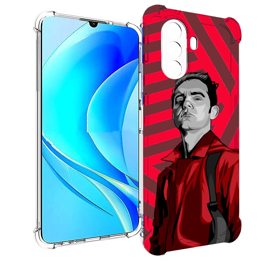 

Чехол MyPads Берлин-бумажный-дом для Huawei Nova Y70 / Nova Y70 Plus (MGA-LX9N), Прозрачный, Tocco