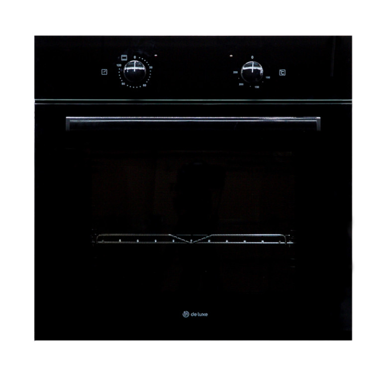 

Встраиваемый духовой шкаф De Luxe 6003.01 эшв - 070 (505100), black