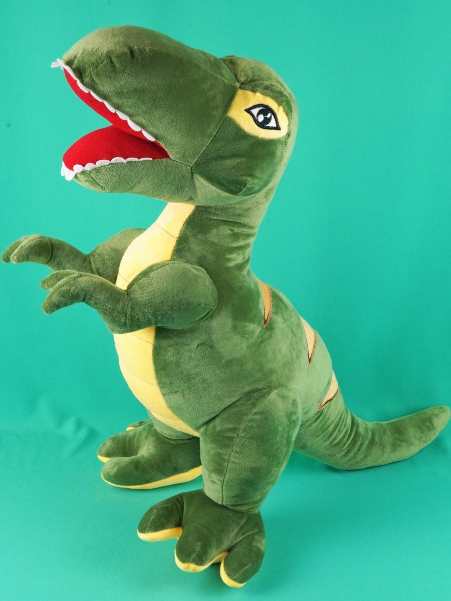 Мягкая игрушка АКИМБО КИТ Дракон, Динозавр 56см Символ года 2024.