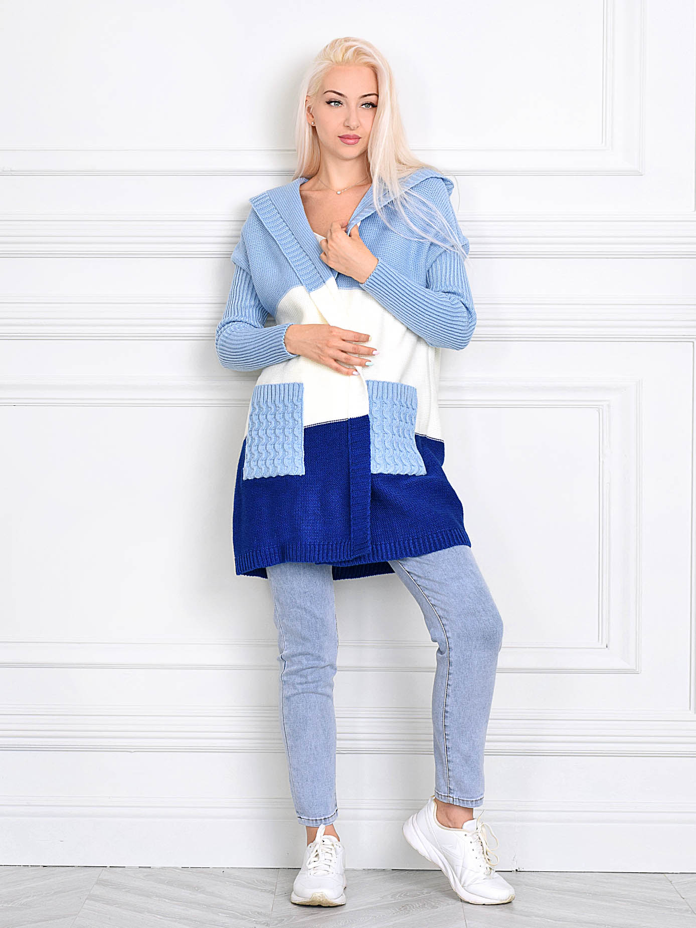 

Кардиган женский MILANIKA 1306 белый 58 RU, 1306