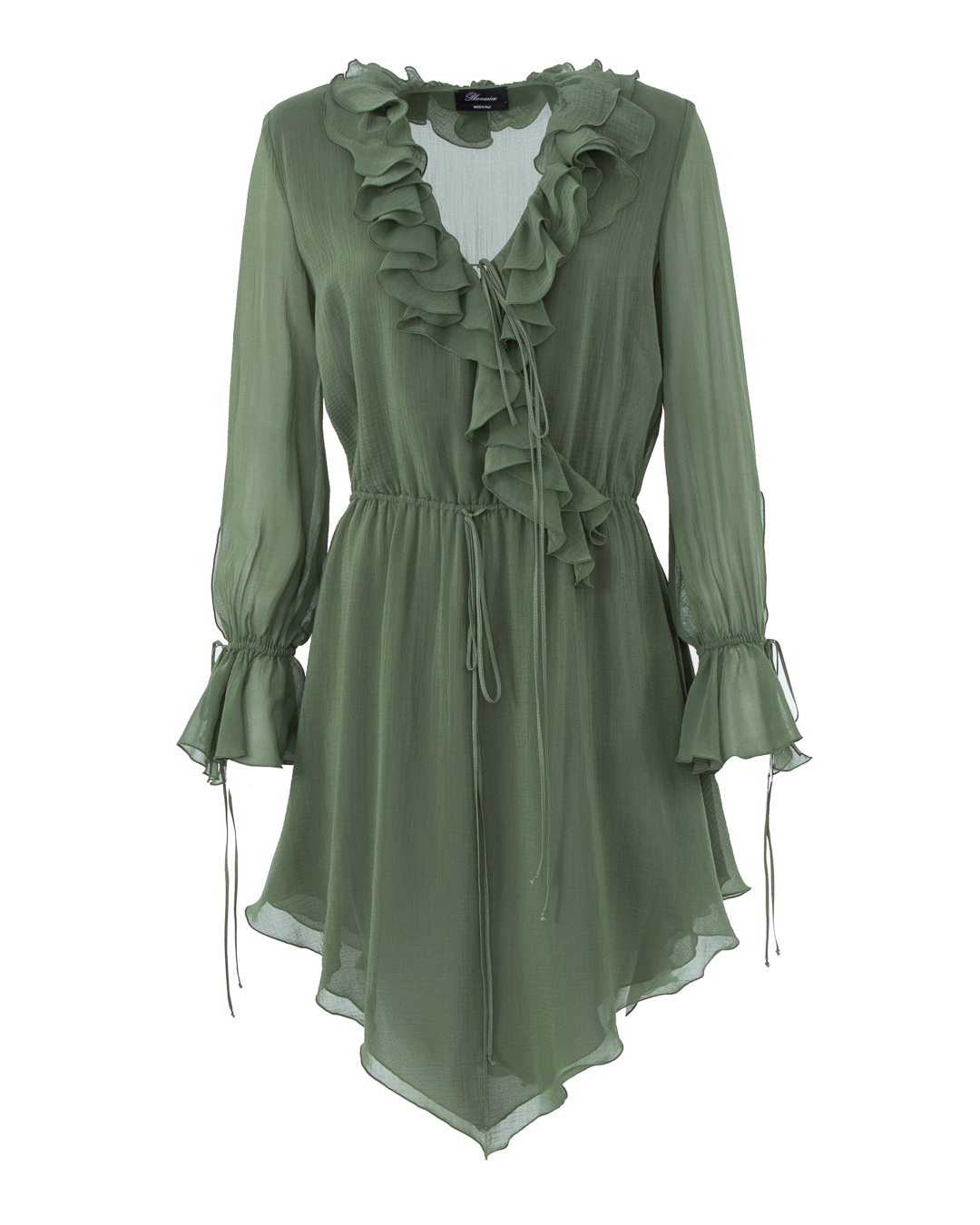 

Платье женское Blumarine 2A095A зеленое 42 IT, Зеленый, 2A095A