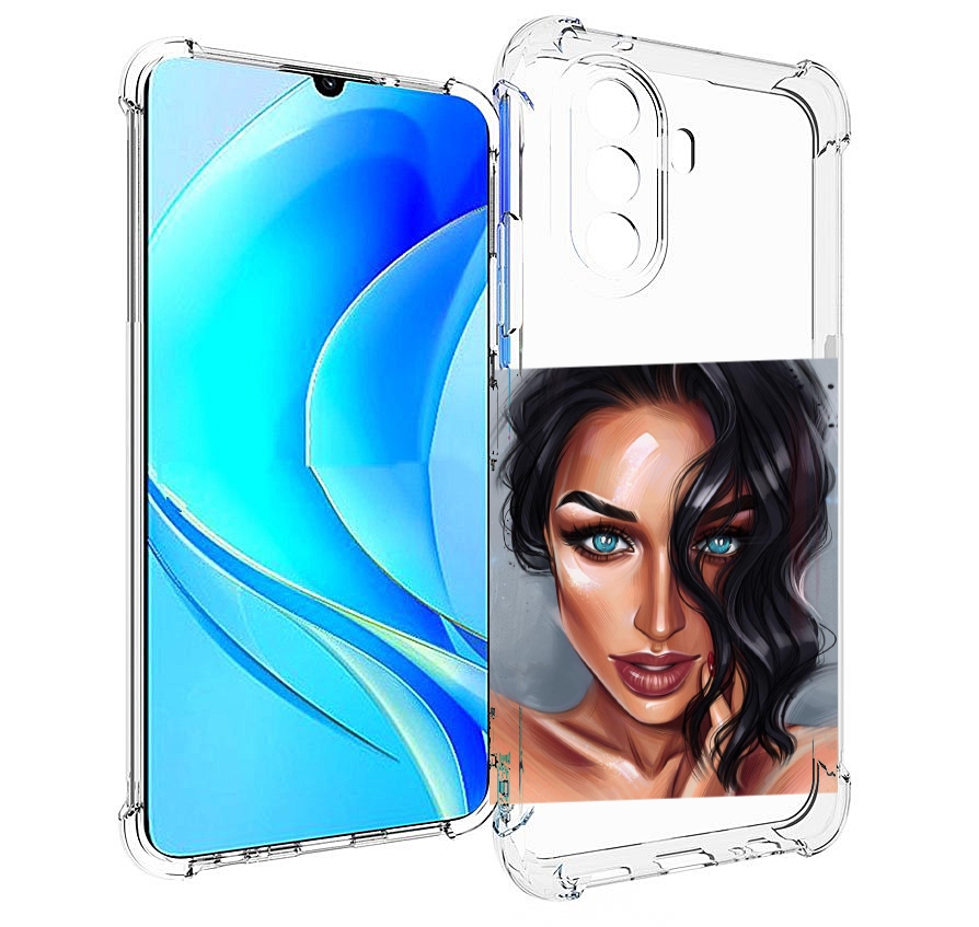 

Чехол MyPads Брюнетка для Huawei Nova Y70 / Nova Y70 Plus (MGA-LX9N) / Huawei Enjoy 50, Прозрачный, Tocco