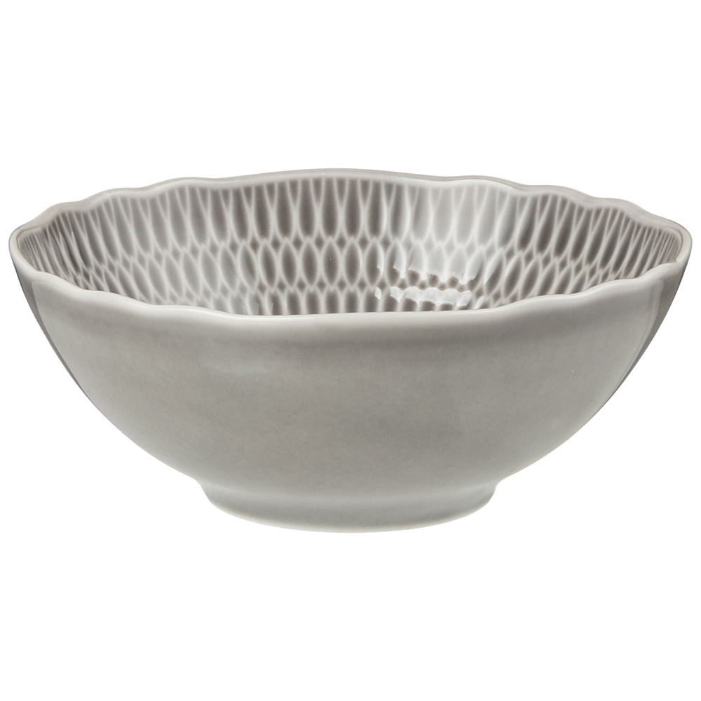 

Набор из 2 штук Салатник Cmielow София серая 14см фарфор 676-130_, Серый