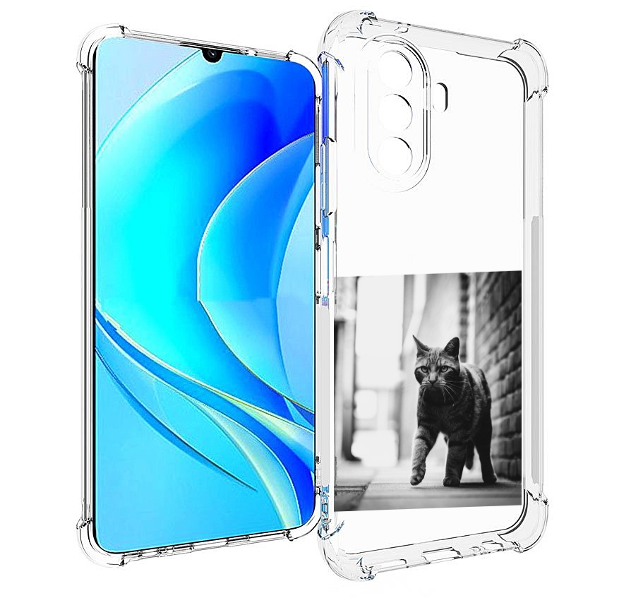 

Чехол MyPads Важный-кот для Huawei Nova Y70 / Nova Y70 Plus (MGA-LX9N) / Huawei Enjoy 50, Прозрачный, Tocco
