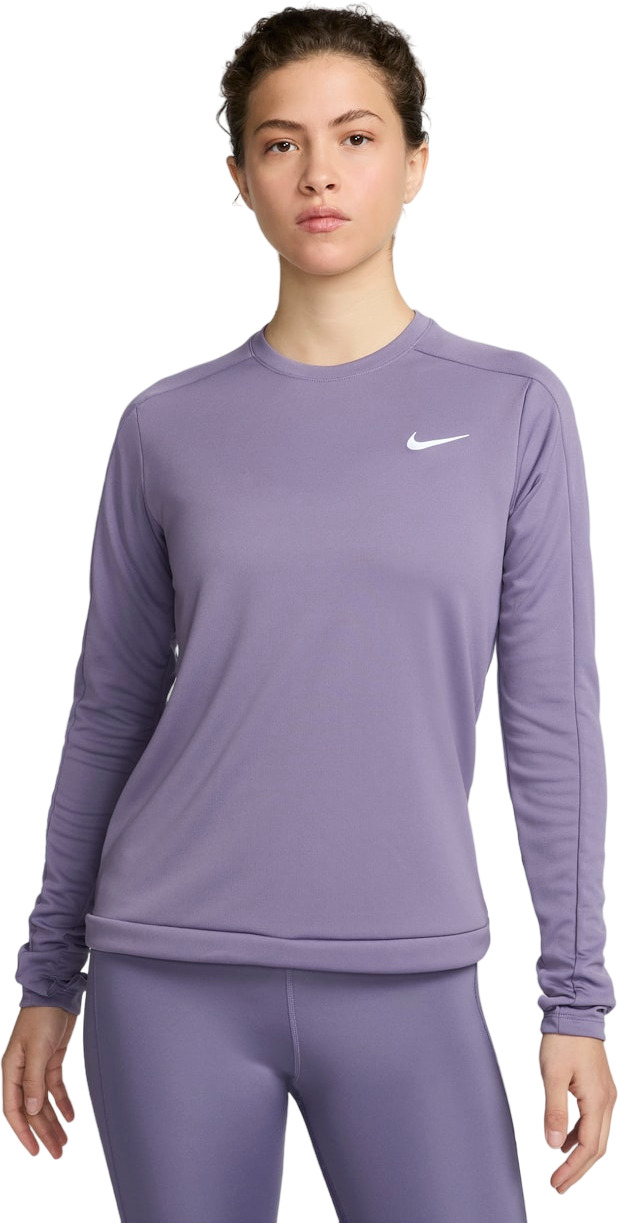 Лонгслив женский Nike NK DF PACER CREW фиолетовый XS