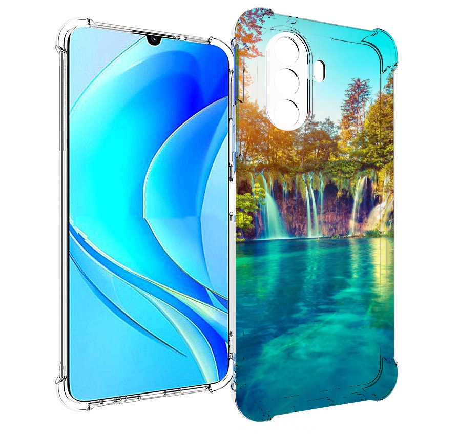

Чехол MyPads Водапад-2 для Huawei Nova Y70 / Nova Y70 Plus (MGA-LX9N) / Huawei Enjoy 50, Прозрачный, Tocco