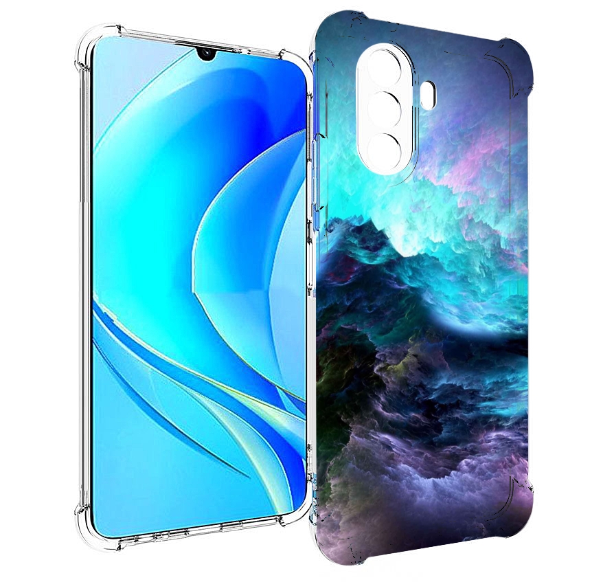 

Чехол MyPads Волна для Huawei Nova Y70 / Nova Y70 Plus (MGA-LX9N) / Huawei Enjoy 50, Прозрачный, Tocco