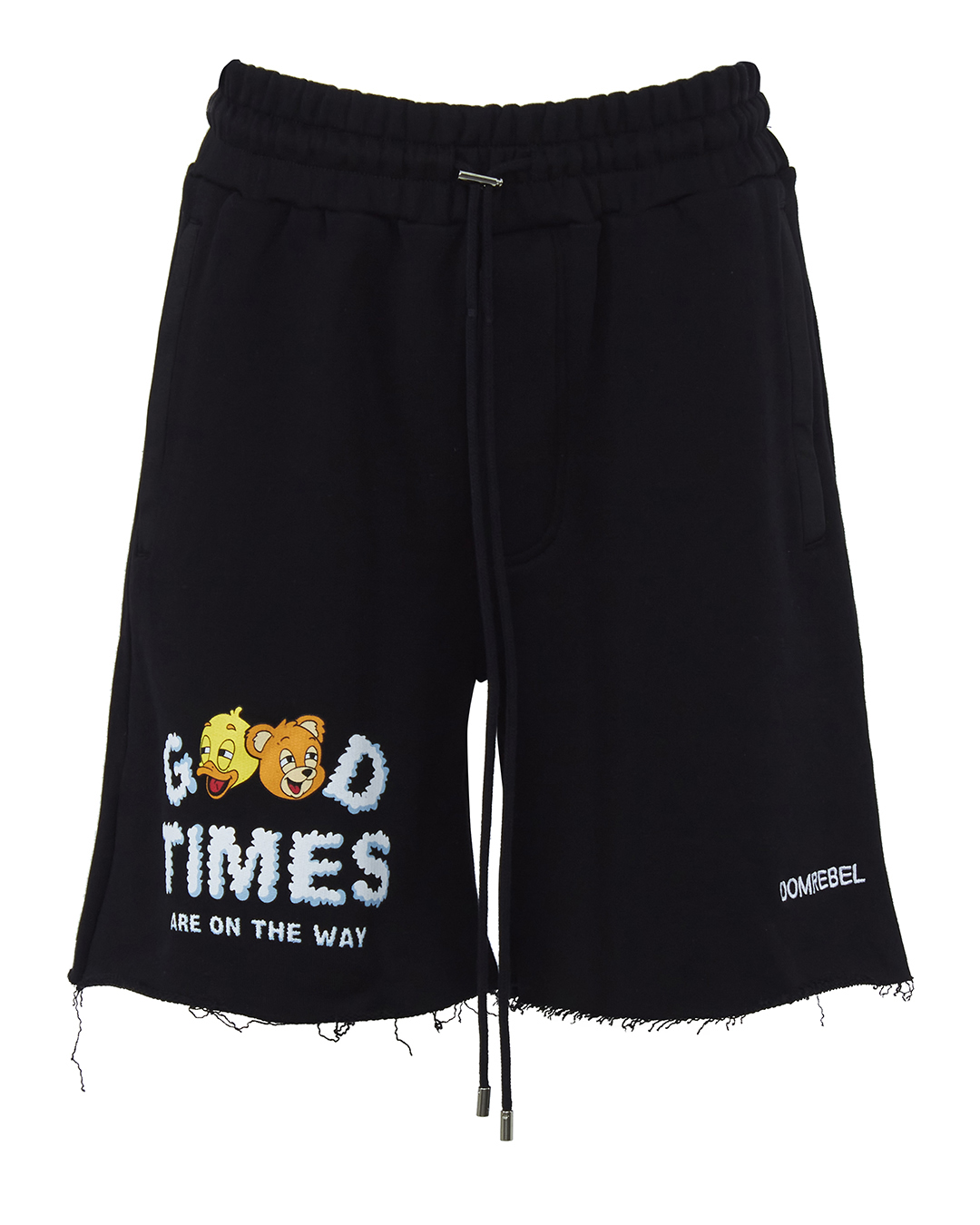 

Шорты мужские Dom Rebel GOOD.SWEAT SHORTS черные L, GOOD.SWEAT SHORTS