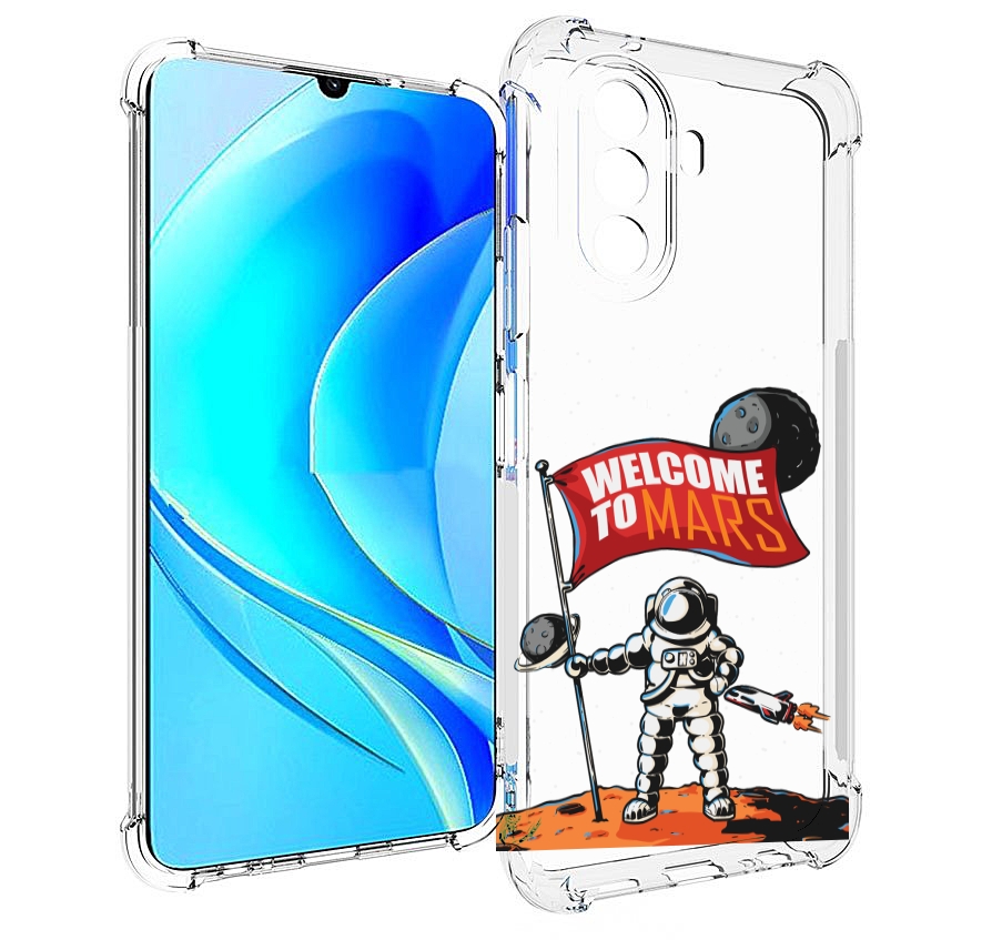 

Чехол MyPads Вэлком-Марс для Huawei Nova Y70 / Nova Y70 Plus (MGA-LX9N) / Huawei Enjoy 50, Прозрачный, Tocco