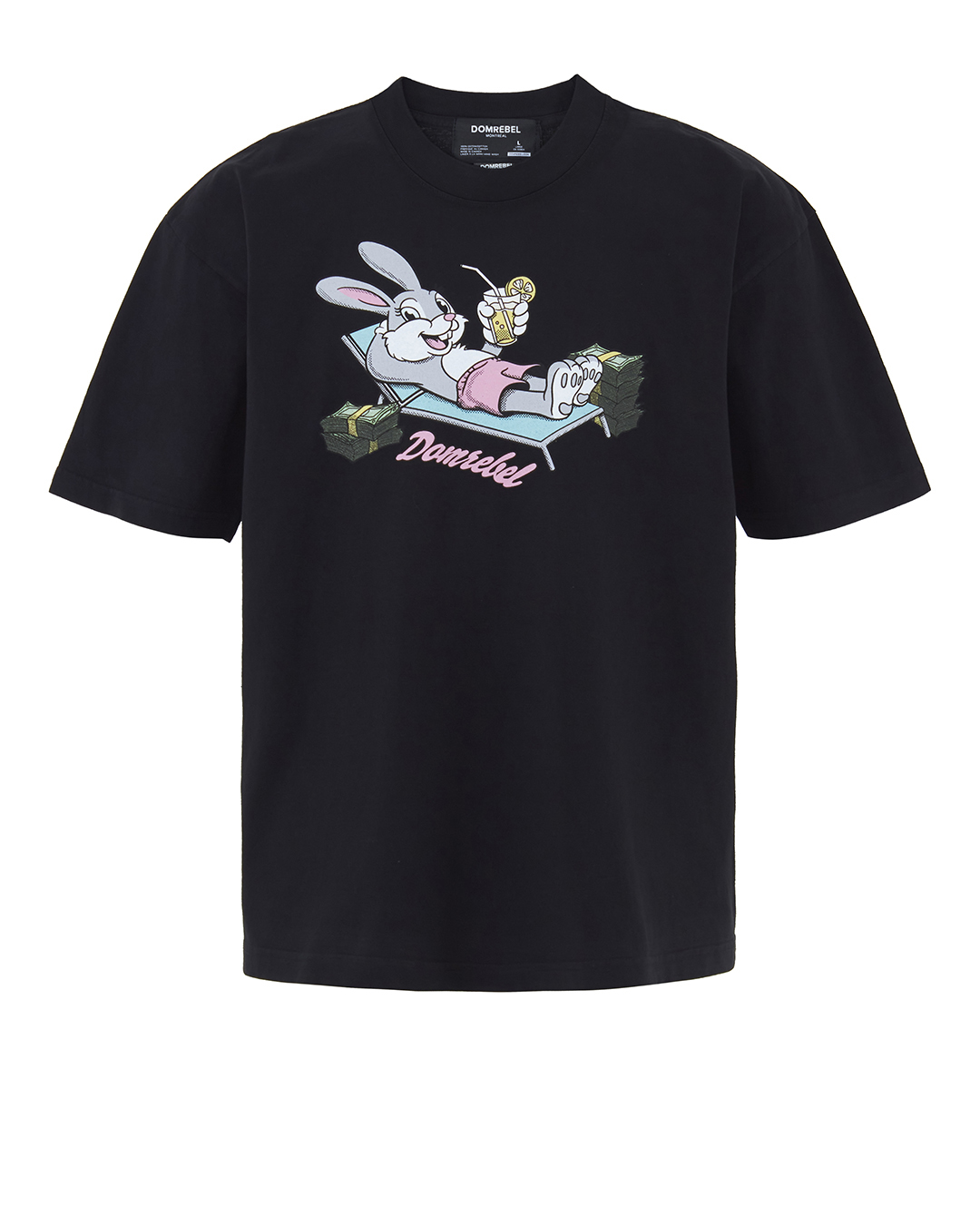 

Футболка мужская Dom Rebel BUCKS черная M, BUCKS