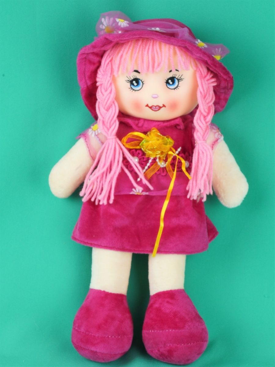 Мягкая игрушка АКИМБО КИТ Мягкая кукла 35 см