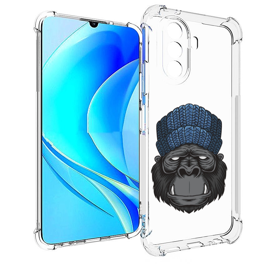 

Чехол MyPads Горила для Huawei Nova Y70 / Nova Y70 Plus (MGA-LX9N) / Huawei Enjoy 50, Прозрачный, Tocco