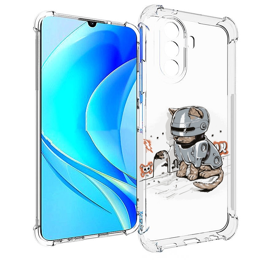 

Чехол MyPads Грозный кот для Huawei Nova Y70 / Nova Y70 Plus (MGA-LX9N) / Huawei Enjoy 50, Прозрачный, Tocco