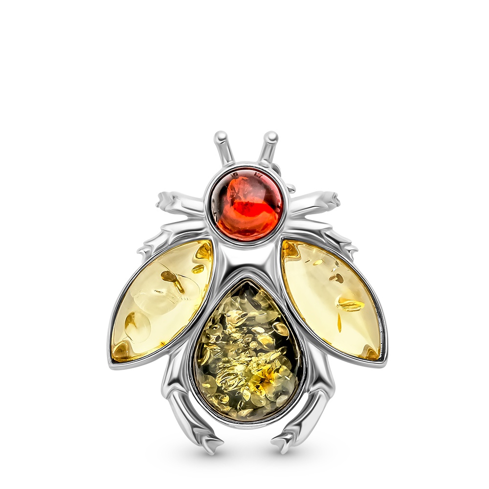 

Брошь из серебра с янтарем 585Gold 709000154, 709000154