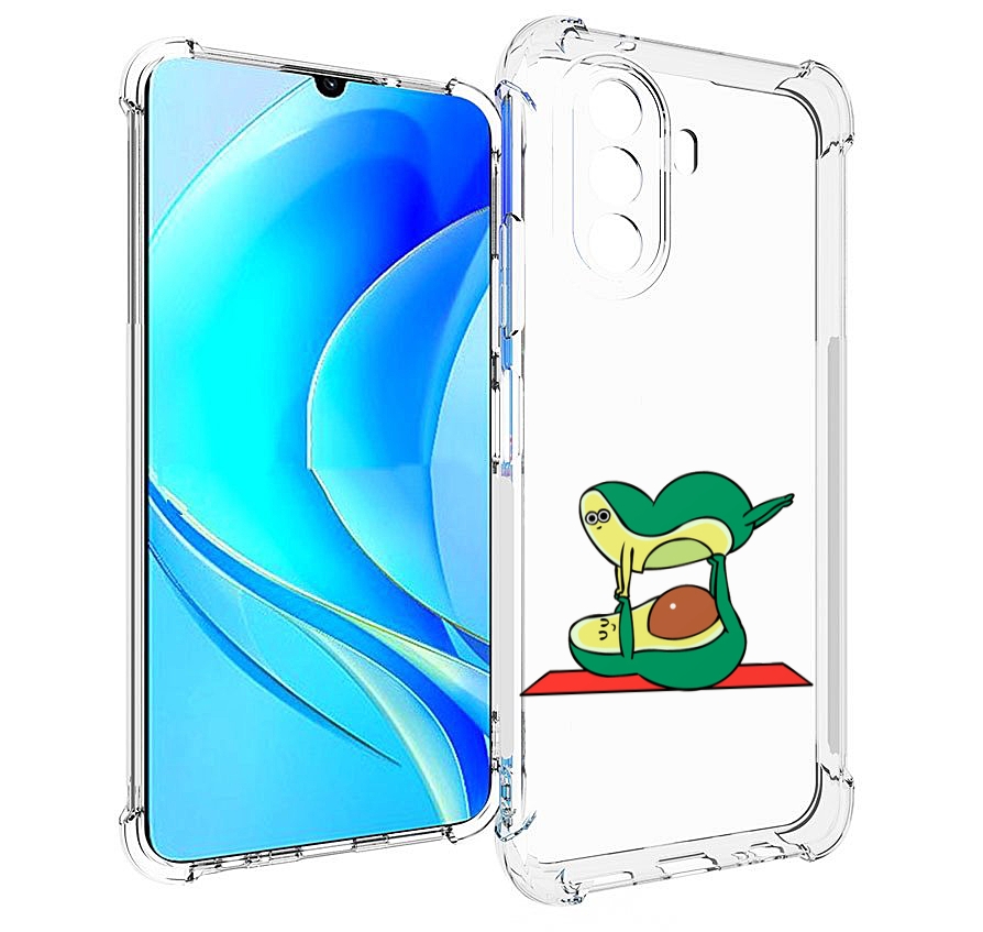 

Чехол MyPads Две-половинки для Huawei Nova Y70 / Nova Y70 Plus (MGA-LX9N), Прозрачный, Tocco