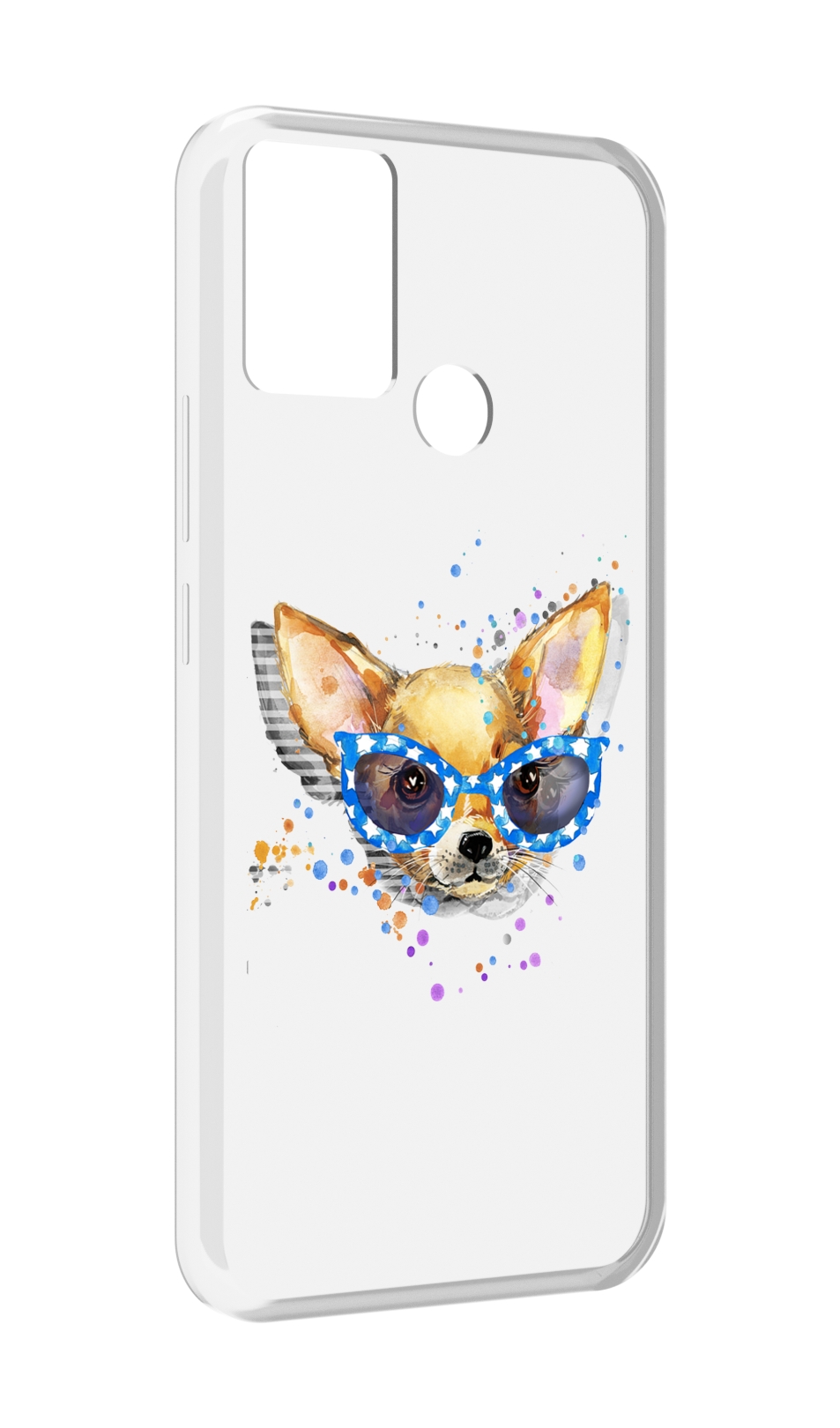 

Чехол MyPads чихуа-хуа в очках для Infinix Hot 11 Play, Прозрачный, Tocco