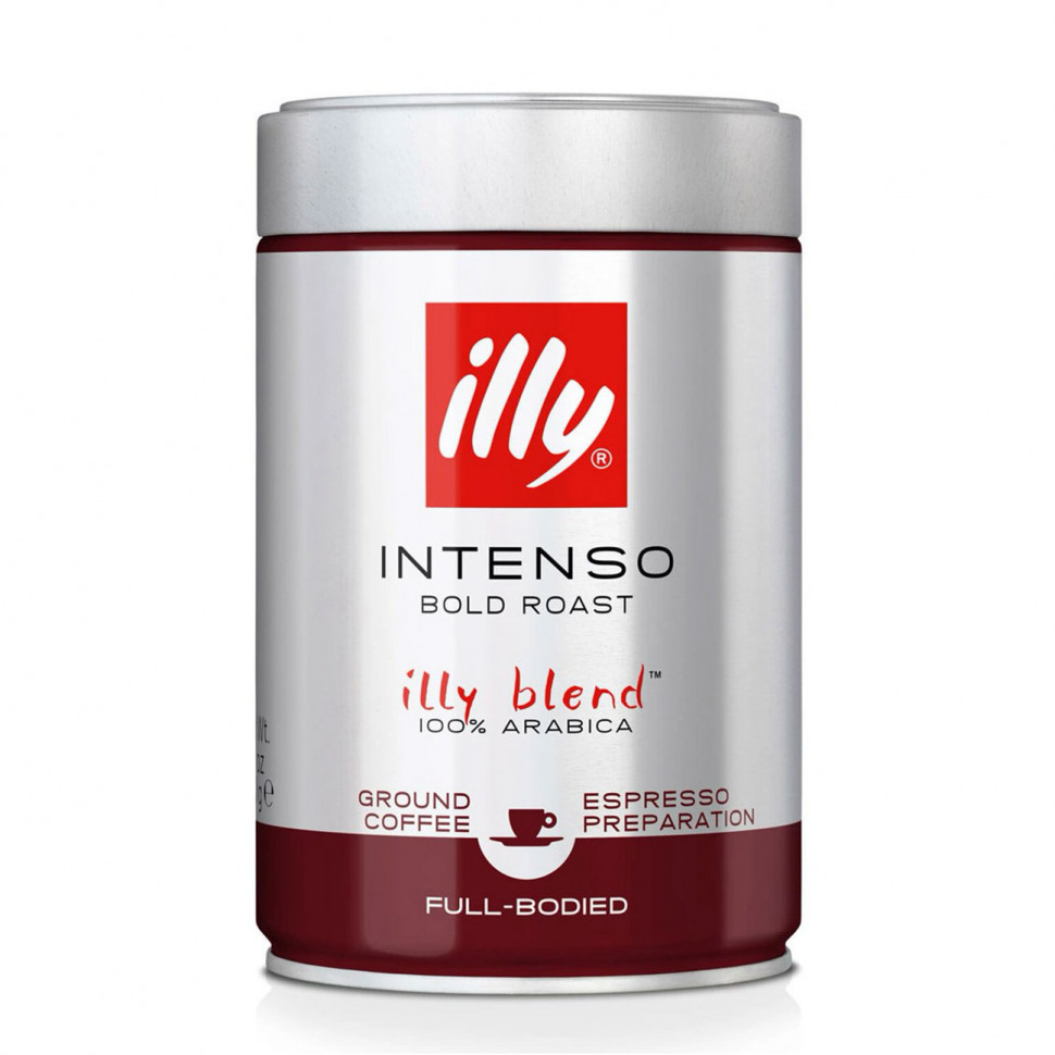 фото Кофе молотый intenso 250г illy