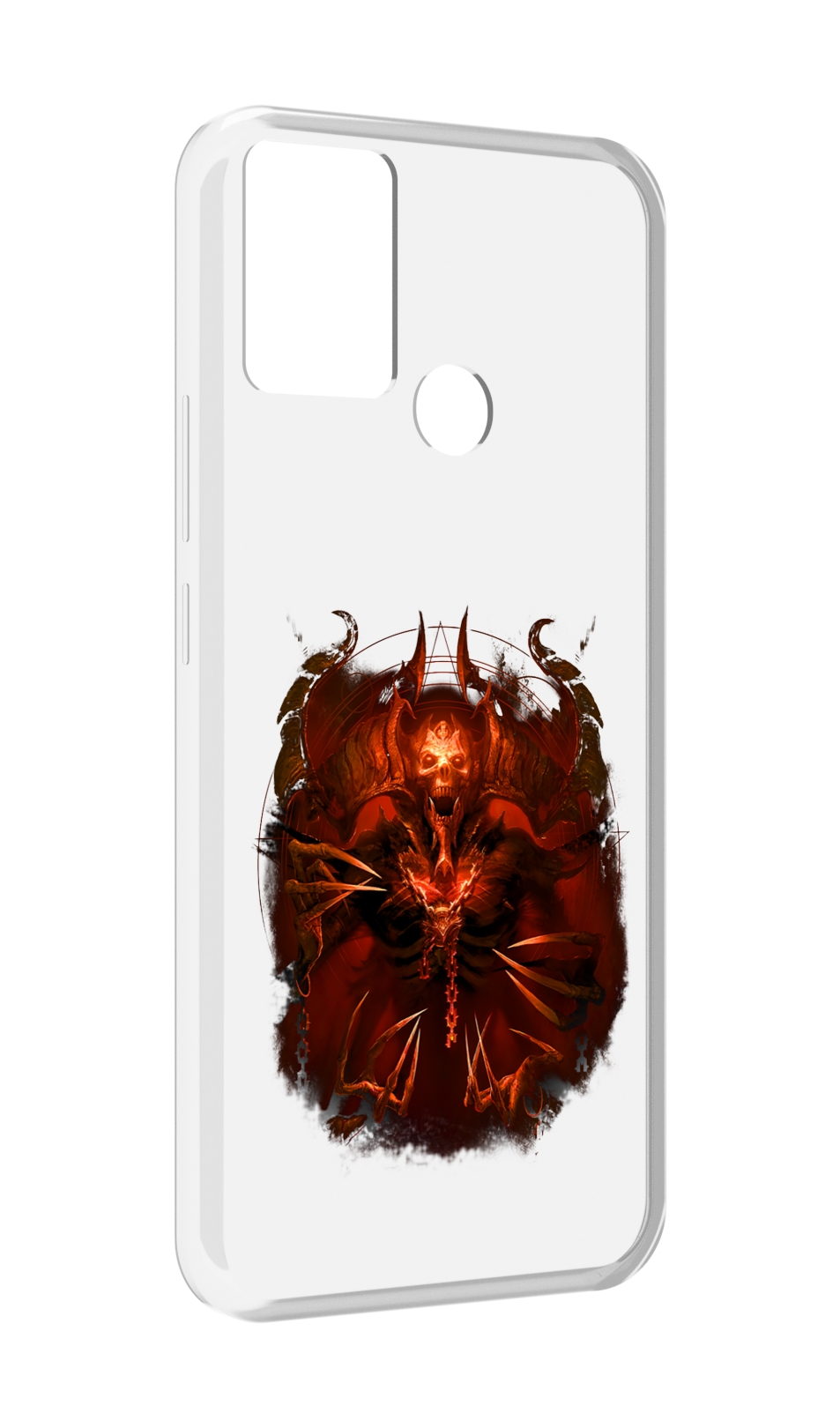 

Чехол MyPads яркий демон для Infinix Hot 11 Play, Прозрачный, Tocco