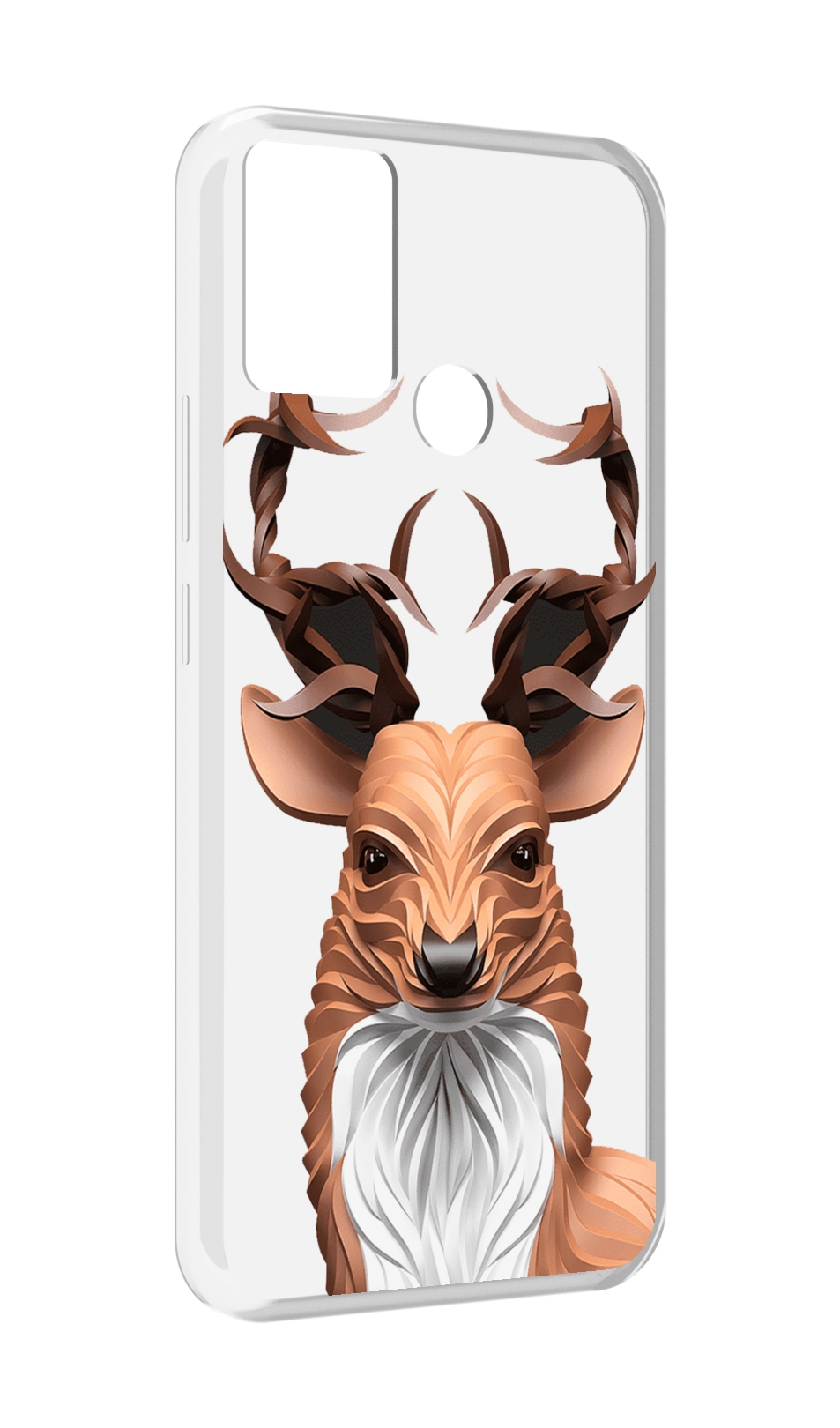 

Чехол MyPads 3D-олень для Infinix Hot 11 Play, Прозрачный, Tocco