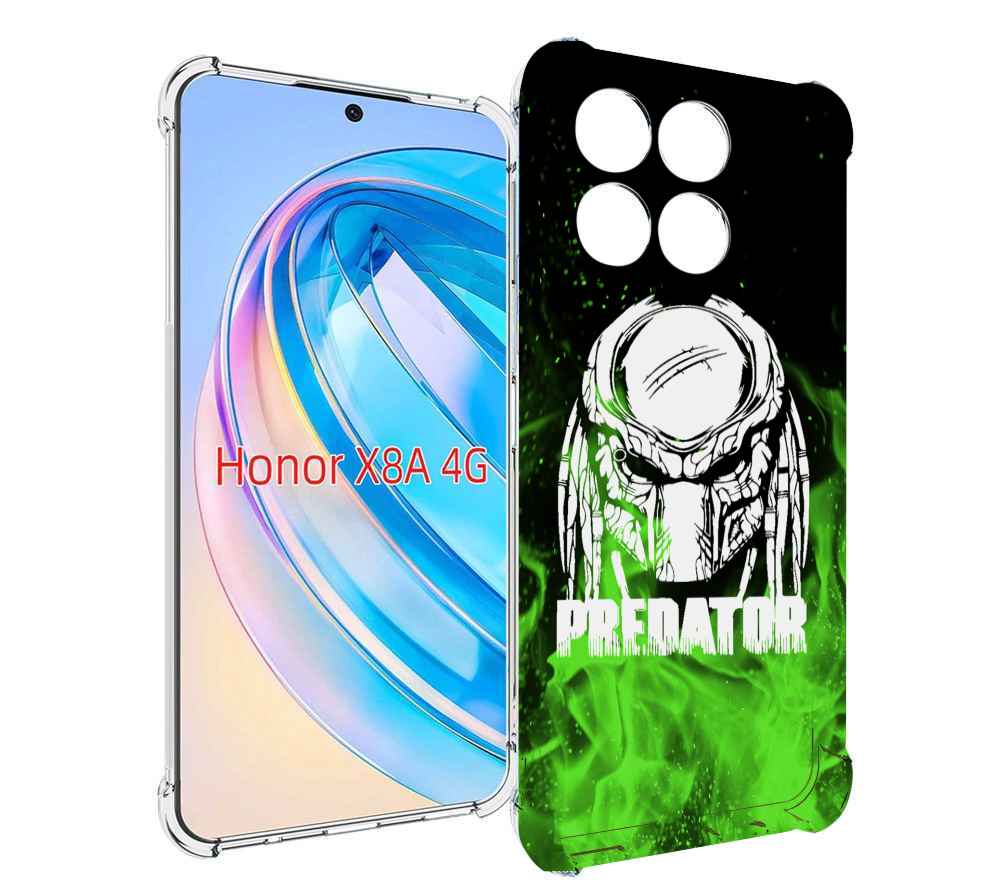 

Чехол MyPads Знак-хищника для Honor X8a, Tocco