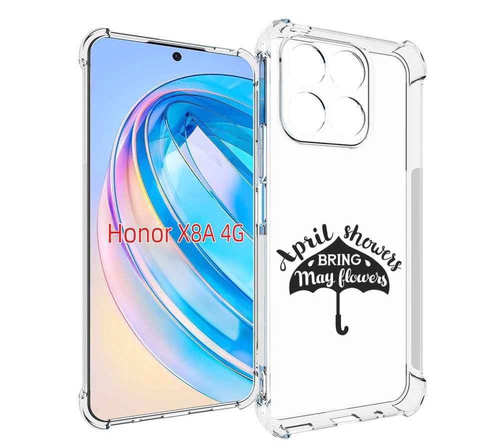 

Чехол MyPads Зонтик для Honor X8a, Tocco