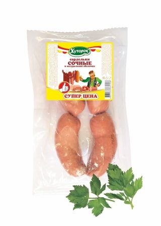 

Сардельки Хуторок Сочные