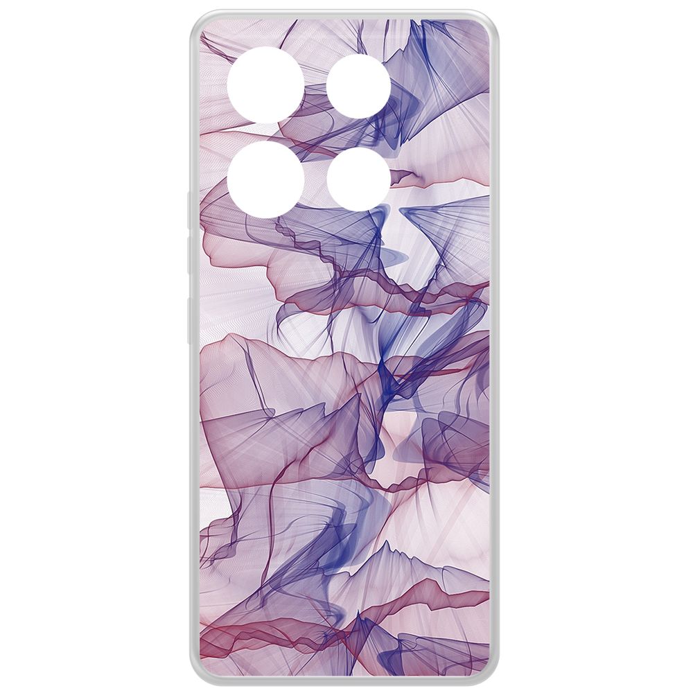 

Чехол-накладка Krutoff Clear Case Абстракт 15 для INFINIX Note 40 Pro 5G, Прозрачный
