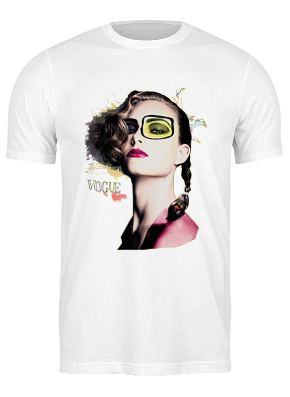 

Футболка мужская Printio Vogue белая XL, Белый, Vogue