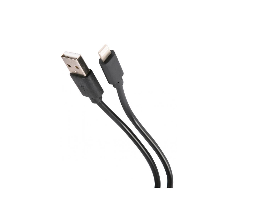 фото Кабель mobility usb-lightning-8-pin оплетка pvc черный