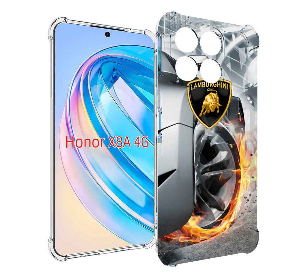 

Чехол MyPads Ламборгини мужской для Honor X8a, Tocco