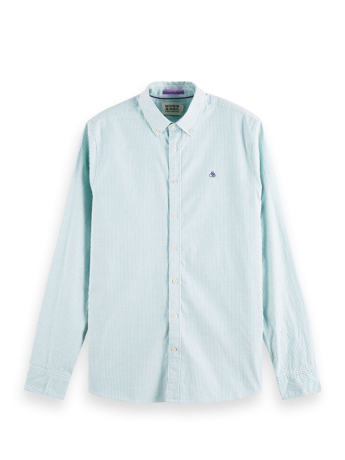 

Рубашка мужская Scotch & Soda 168590/0217 разноцветная M, 168590/0217