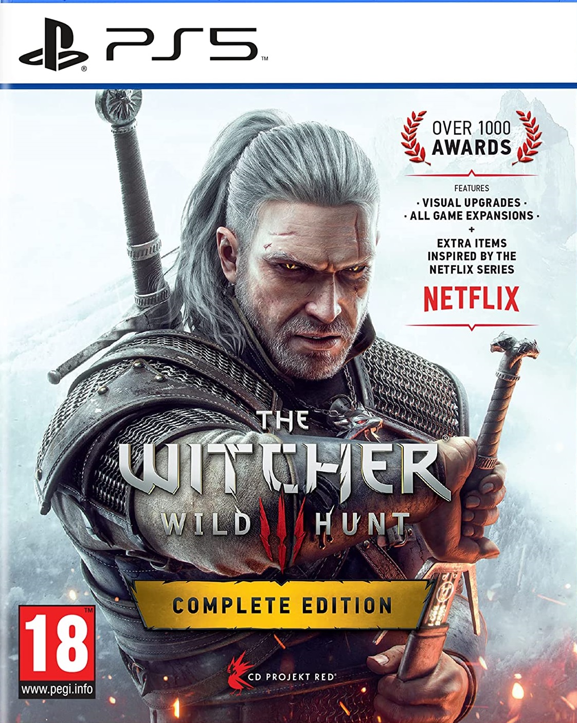 фото Witcher 3 wild hunt (ведьмак 3: дикая охота) complete edition ps5 cd projekt red