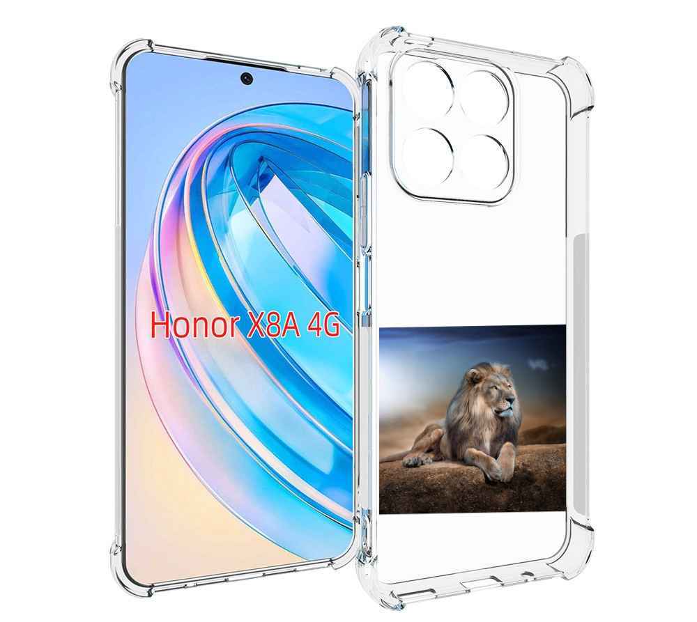 

Чехол MyPads Лев-наблюдает для Honor X8a, Tocco