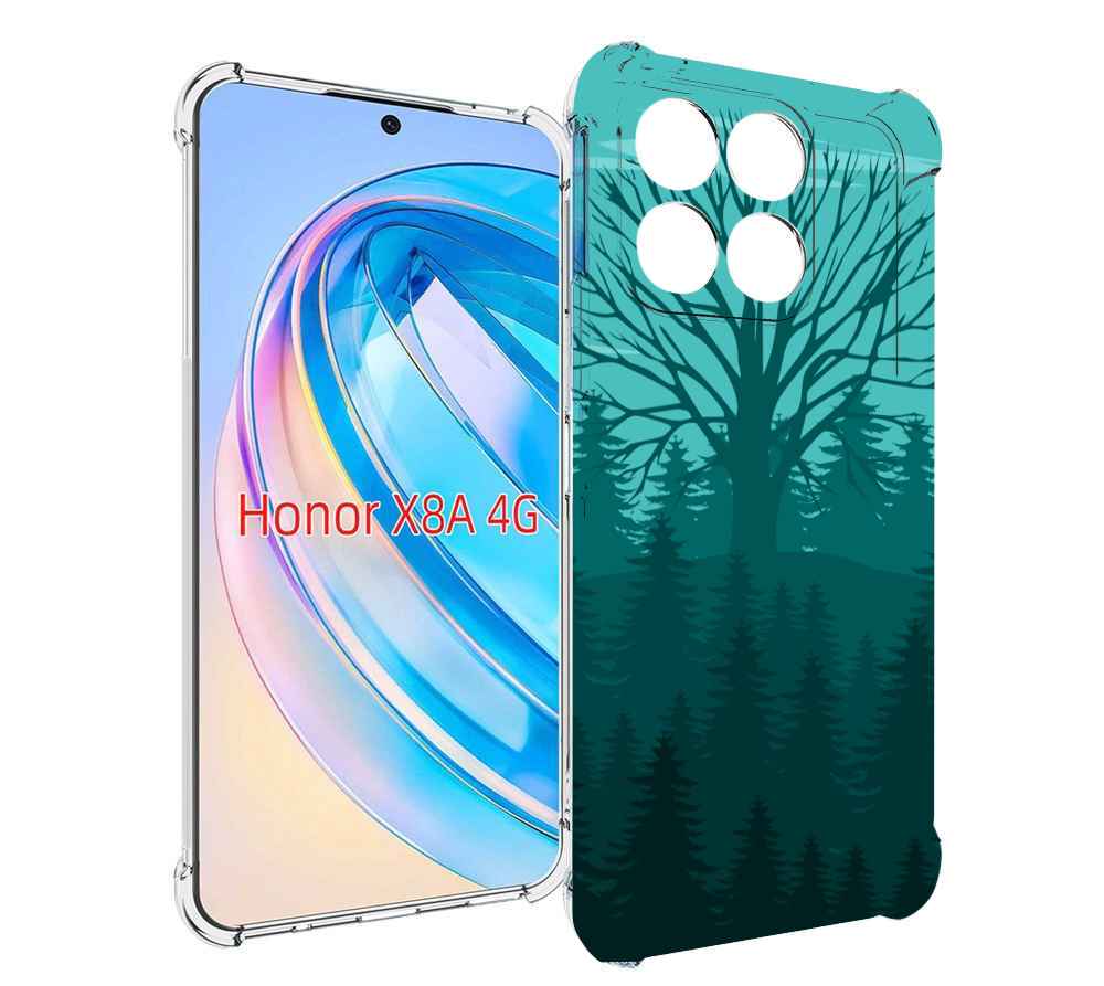 

Чехол MyPads Лес для Honor X8a, Tocco