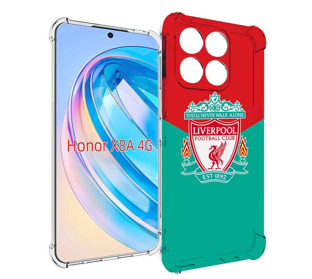 

Чехол MyPads Ливерпуль мужской для Honor X8a, Tocco