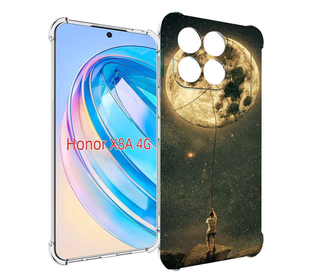 

Чехол MyPads Луна-светит для Honor X8a, Tocco