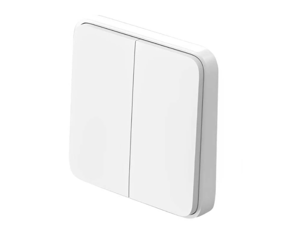 Выключатель Xiaomi Wireless Switch Double Button XMWXKG01YL