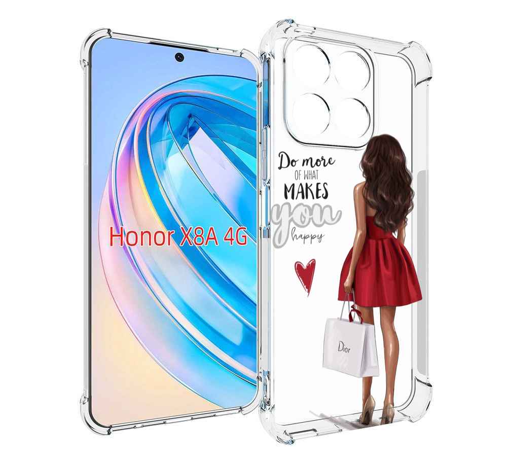 

Чехол MyPads Маленькие-радости женский для Honor X8a, Tocco