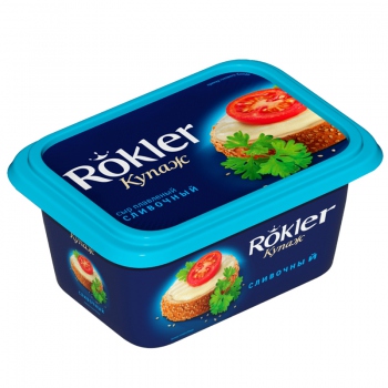 

Плавленый сыр Rokler Купаж сливочный 55% 400 г бзмж
