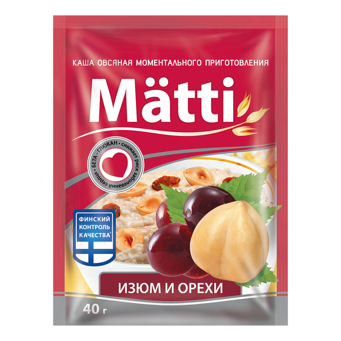 Каша matti черника