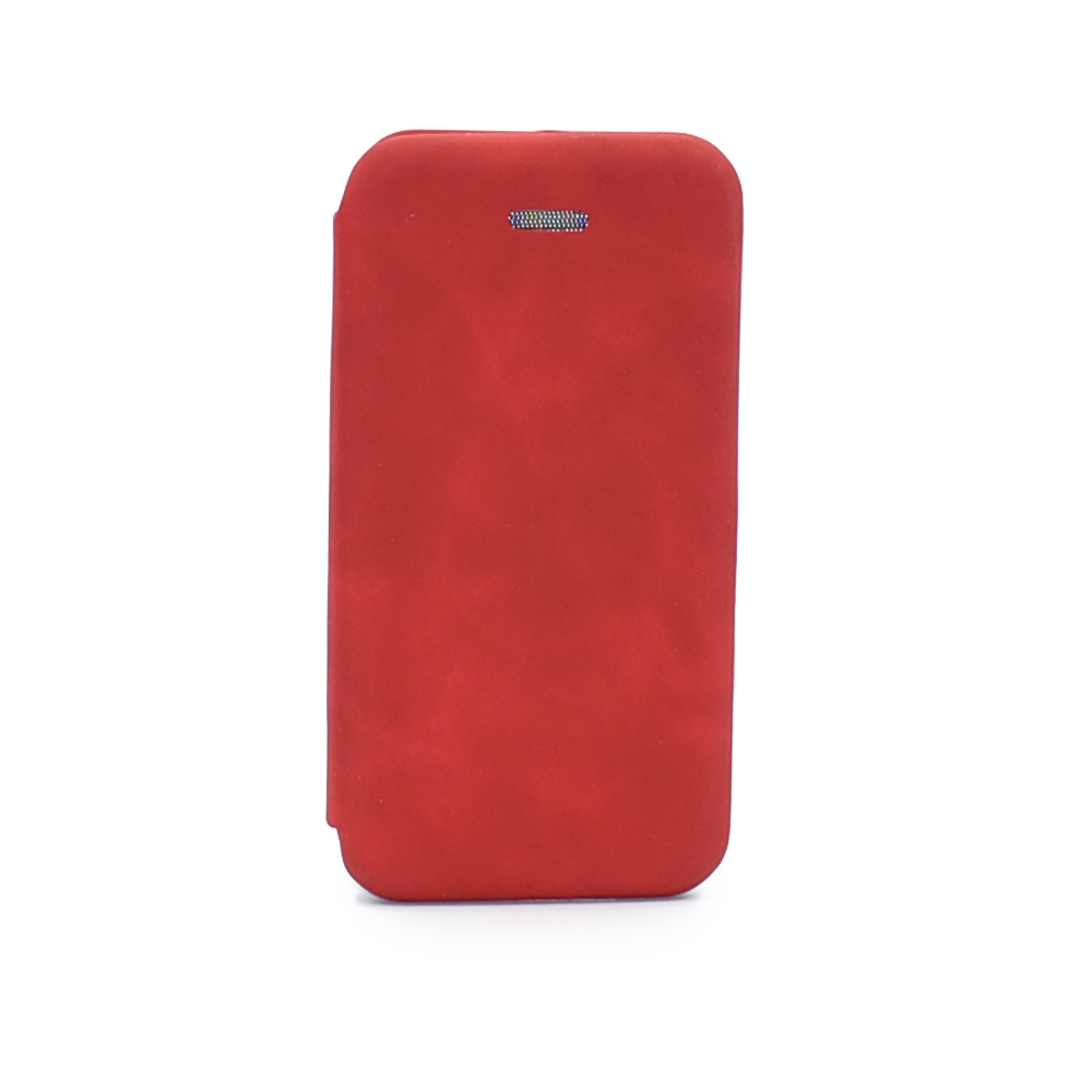 

Чехол-книжка из кожи PU на iPhone 6/6S красный мрамор, FLPU104M