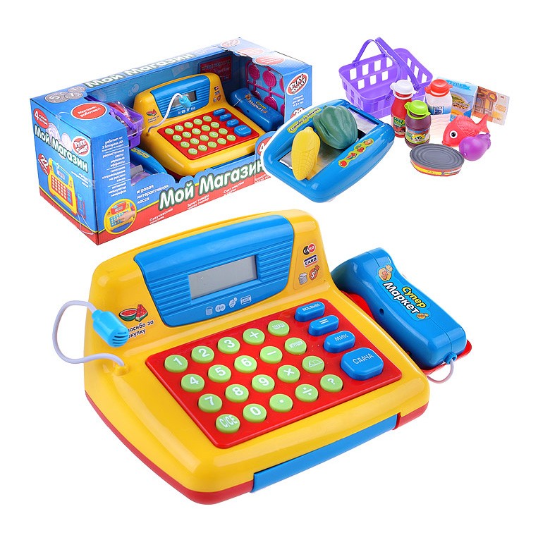 

Play Smart "Мой магазин" на батарейках, в коробке 539-05180/AH/7016
